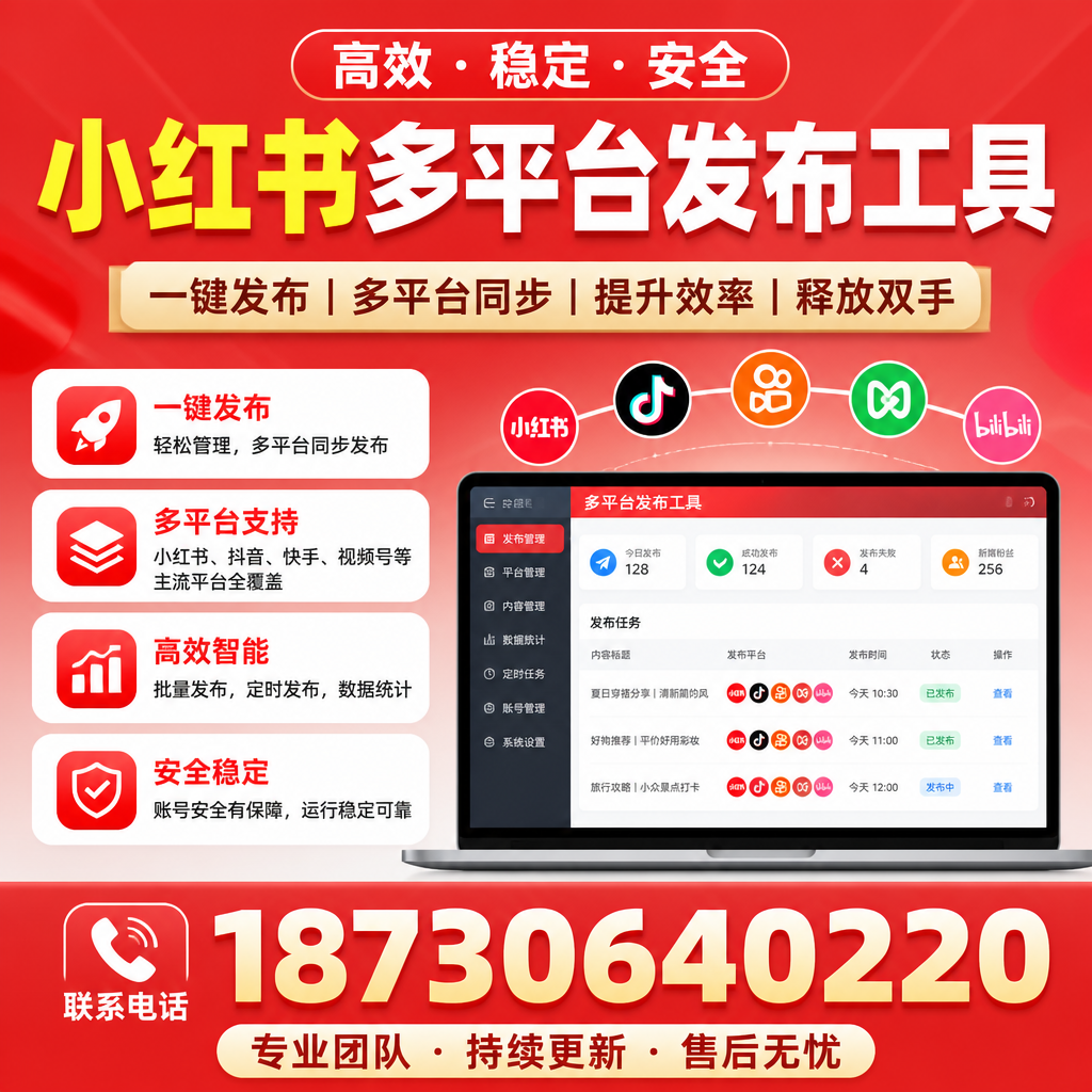 小红书多平台发布工具使用技巧,助你轻松引流